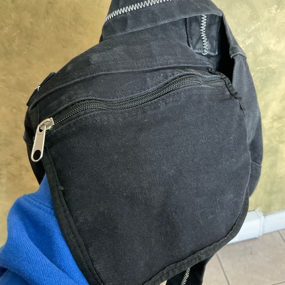 Vintage Y2K Hurley Cotton Canvas Logo Tote Bag - Picture 4 of 4